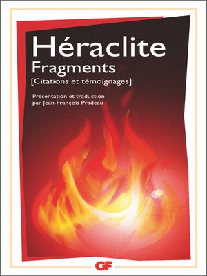 cover image of Fragments (citations et témoignages)
